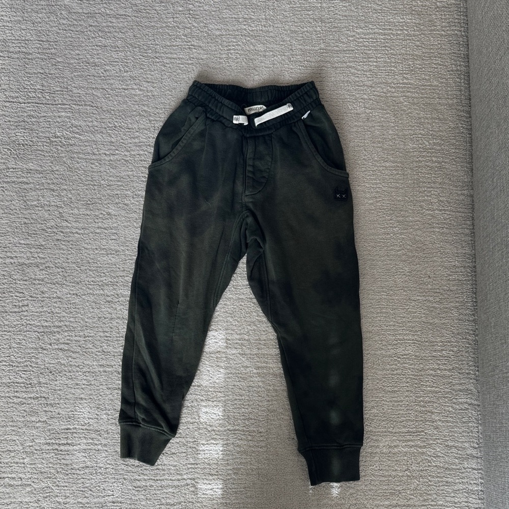 Munster Dark Green Kids Jogger Pants